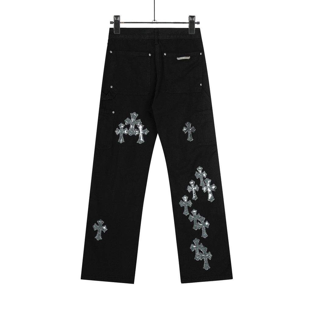 Chrome-Hearts NEW Pants 8164