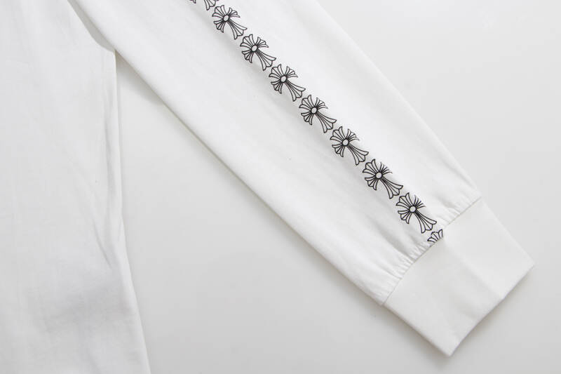 CHROME-HEARTS Men's Long-Sleeve T-shirt Sweatshirt K9010