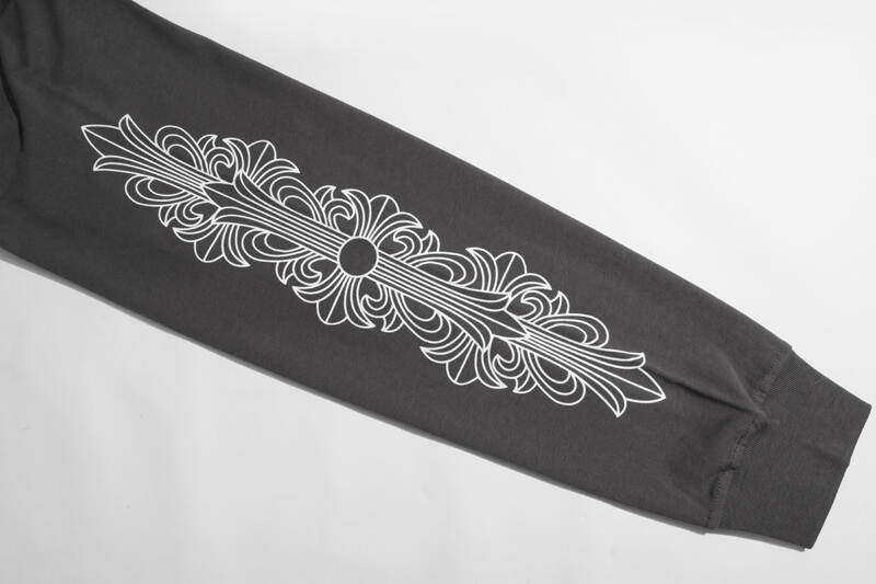 CHROME-HEARTS Men's Long-Sleeve T-shirt Sweatshirt K8005