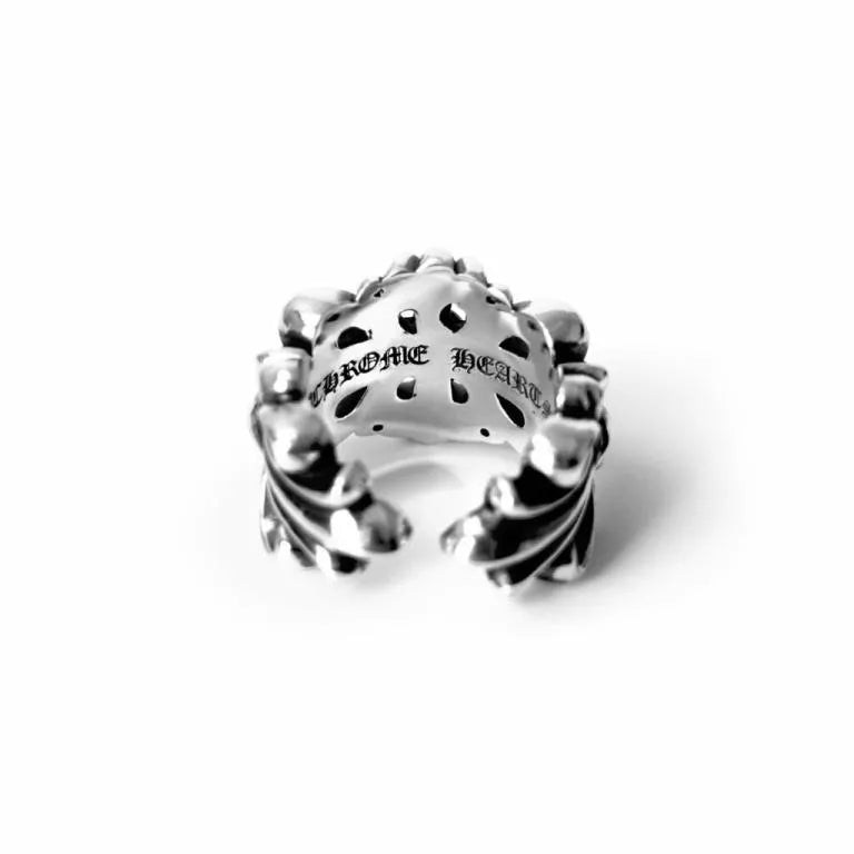 Chrome-Hearts DOUBLE FLORAL RING -1